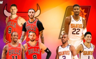 Redickas mato daug bedro tarp dabartinių "Bulls" ir praėjusio sezono "Suns"